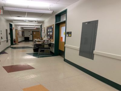 Entrance to the lab